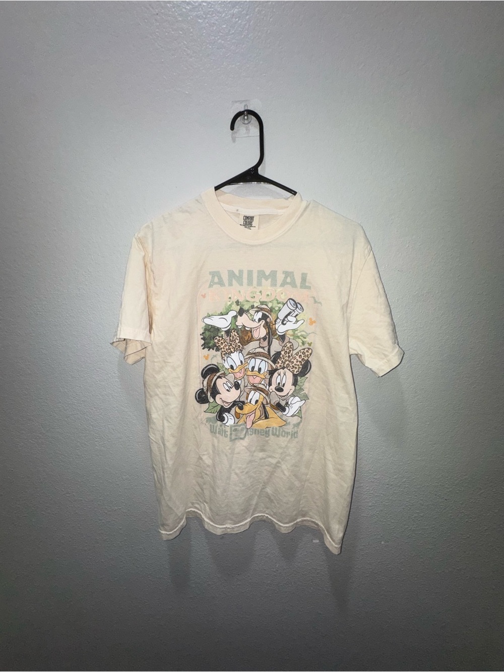 Comfort Colors Cream Disney Animal Friends Short Sleeve Tee